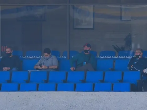 Jimmy y el Tata, espectadores de lujo para ver a Cruz Azul