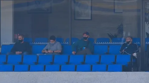 Gerardo Martino en un palco