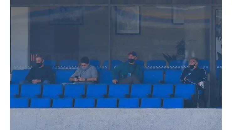Gerardo Martino en un palco