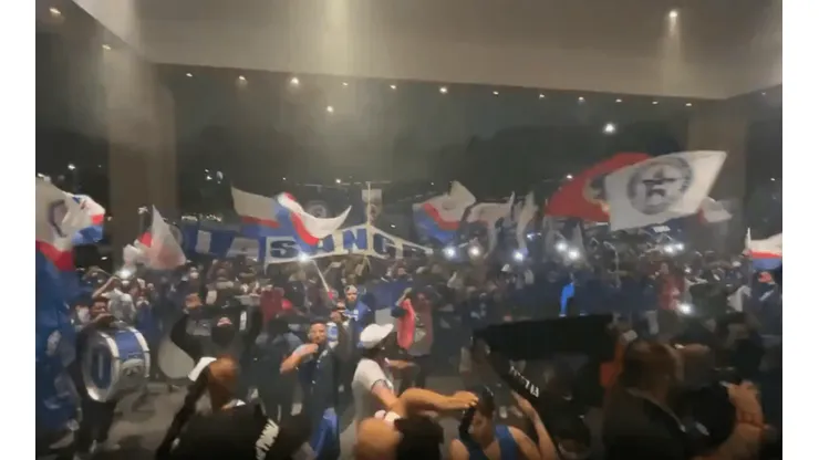 Cruz Azul fue apoyado por su afición.
