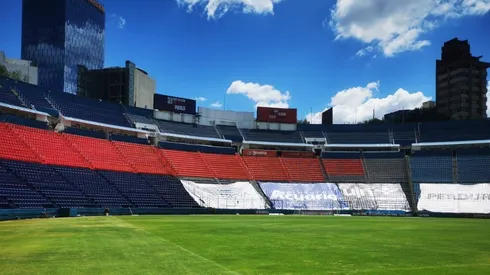 Nueva fachada del antiguo Estadio Azul