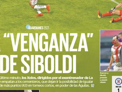 "La Venganza de Siboldi": La prensa mete morbo al empate de Cruz Azul