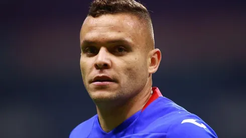 Jonathan Rodríguez durante el Guardianes 2021