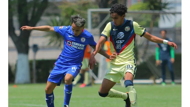 Cruz Azul fue goleado por América en la Liga MX Sub-20