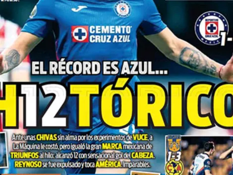 "¡H12TÓRICO!": Cruz Azul escribe su nombre en letras doradas