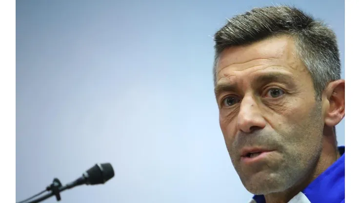 Pedro Caixinha en su etapa como entrenador de Cruz Azul
