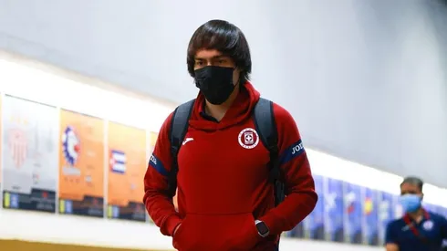 Joaquín Martínez en su llegada a una concentración