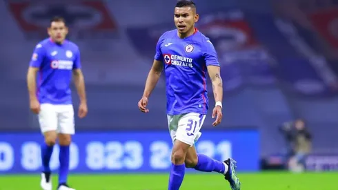 Orbelin Pineda durante el Guardianes