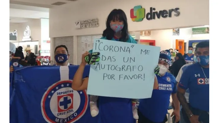 La afición recibió a Cruz Azul en Ciudad Juárez.