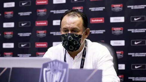 Juan Reynoso tras el partido