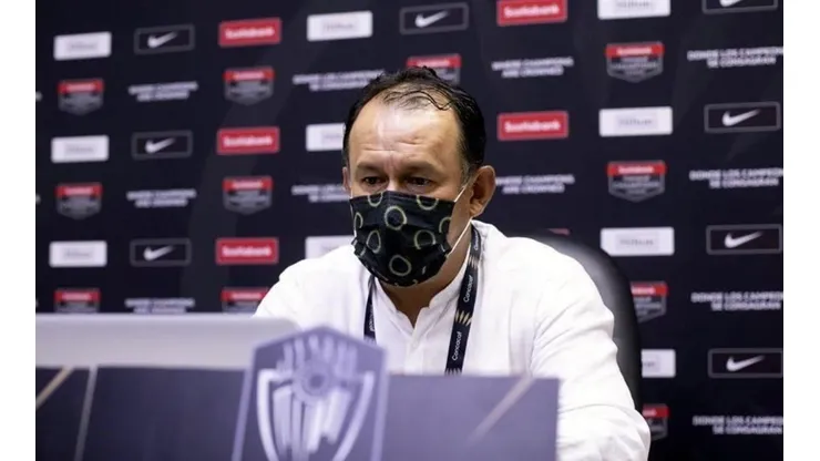 Juan Reynoso tras el partido