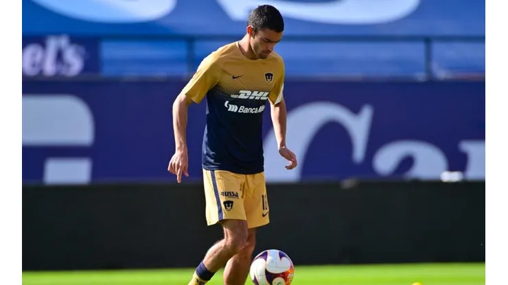 Jero Rodríguez durante un partido de Pumas