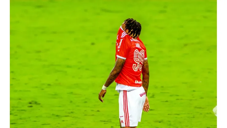 Abel Hernández con Internacional de Porto Alegre
