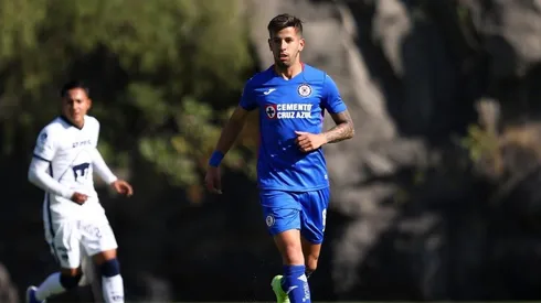 Pablo Ceppelini con la Sub-20 de Cruz Azul