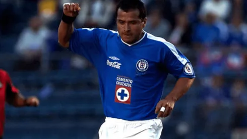 Chelo Delgado en su etapa con Cruz Azul