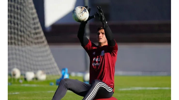 Sebastián Jurado en el entrenamiento de este miércoles