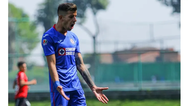 Pablo Cepellini fue el único jugador del primer equipo con Cruz Azul en la Sub-20.