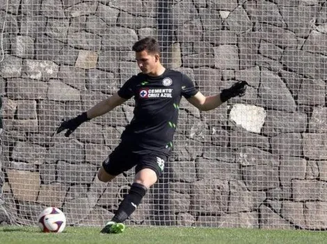 Sebastián Jurado fue goleado con Cruz Azul en el duelo ante Rayados