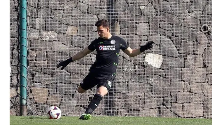 Sebastián Jurado sumó su tercer partido con la Sub-20 de Cruz Azul.