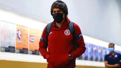 El Shaggy en su llegada al Estadio Azteca