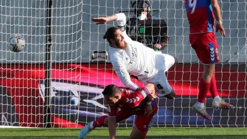 Iván Marcone en el duelo ante el Real Madrid