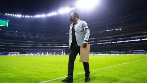 Juan Reynoso en el duelo ante Monterrey