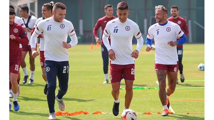 Cruz Azul tuvo su penúltimo entrenamiento ante de enfrentar a Pumas el domingo.