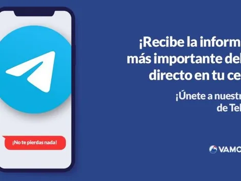 ¡Únete al canal de Telegram de Vamos Azul!