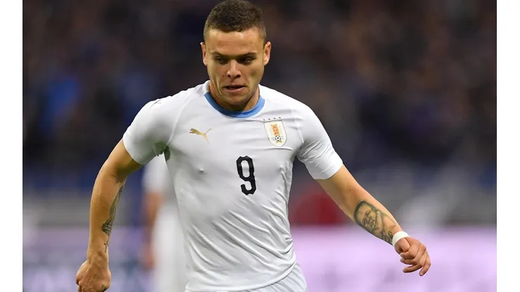 Jonathan Rodríguez fue convocado por la Selección de Uruguay para las Eliminatorias.
