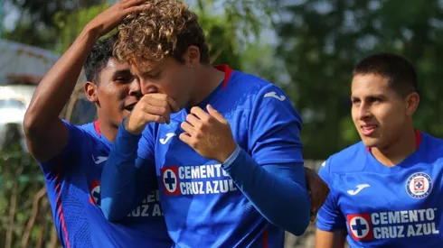Cruz Azul Sub-20 en su duelo ante León
