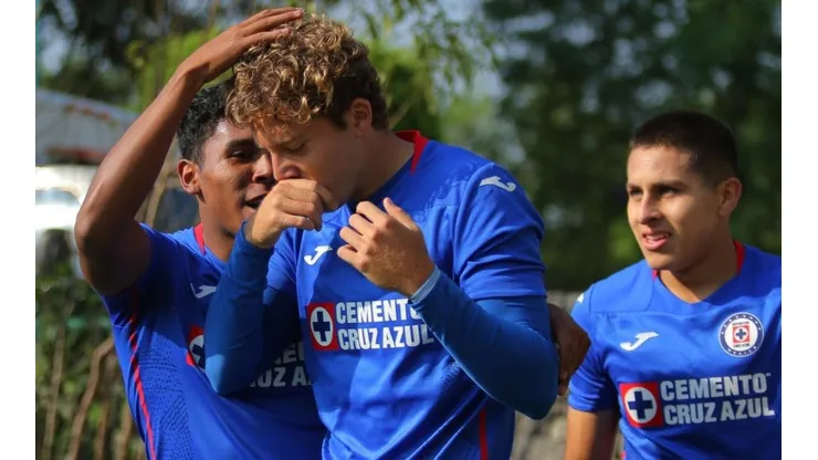 Cruz Azul Sub-20 en su duelo ante León