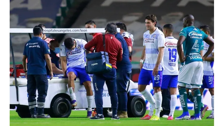 Adrián Aldrete en el duelo ante el León