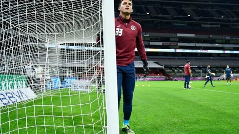 Sebastián Jurado antes del duelo ante el Mazatlán
