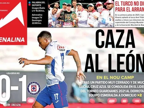 "Seis en fila y contando...": La prensa se rinde ante Cruz Azul