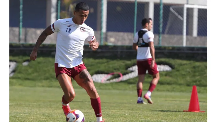 Yoshimar Yotún en el entrenamiento de este martes