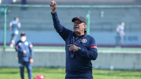 Juan Reynoso habló hoy con la prensa.