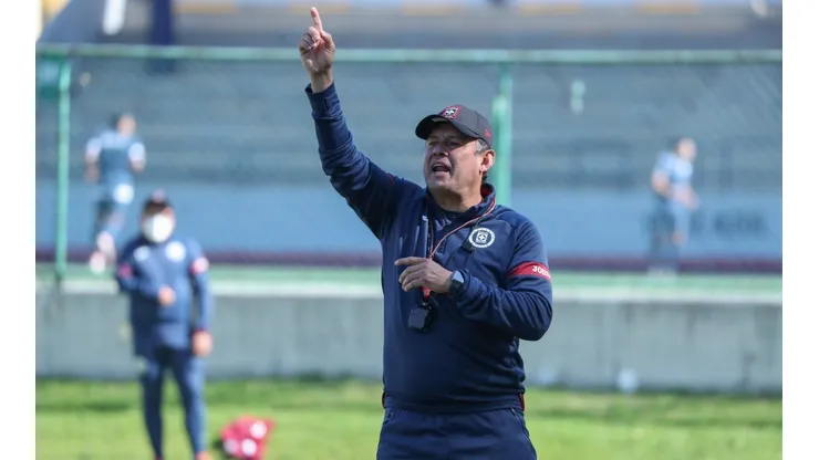 Juan Reynoso habló hoy con la prensa.