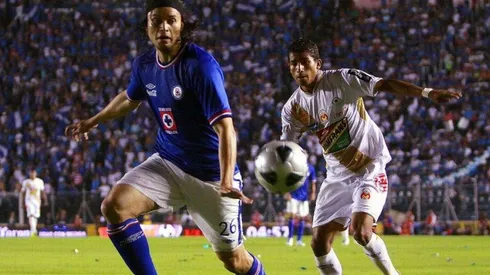 Waldo Ponce en su etapa con Cruz Azul