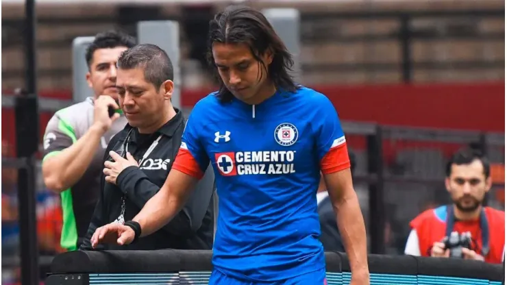 Jerry Flores en su etapa con Cruz Azul