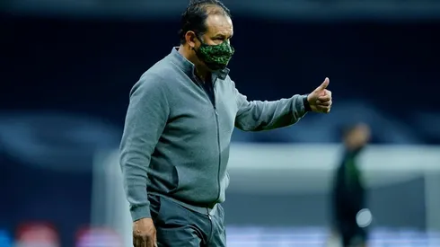 Juan Reynoso habló en el post partido de Cruz Azul.