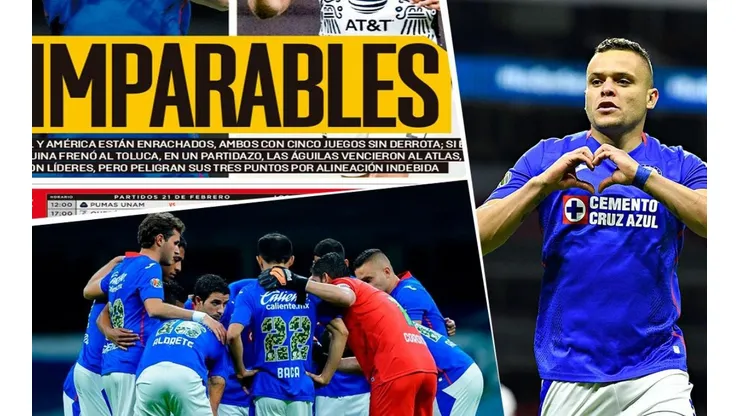 Cruz Azul acaparó las portadas de prensa