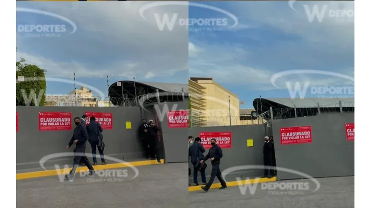 Fueron clausuradas las oficinas de Cruz Azul.