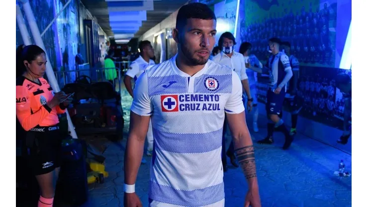 Juan Escobar en la previa del duelo ante el Pachuca