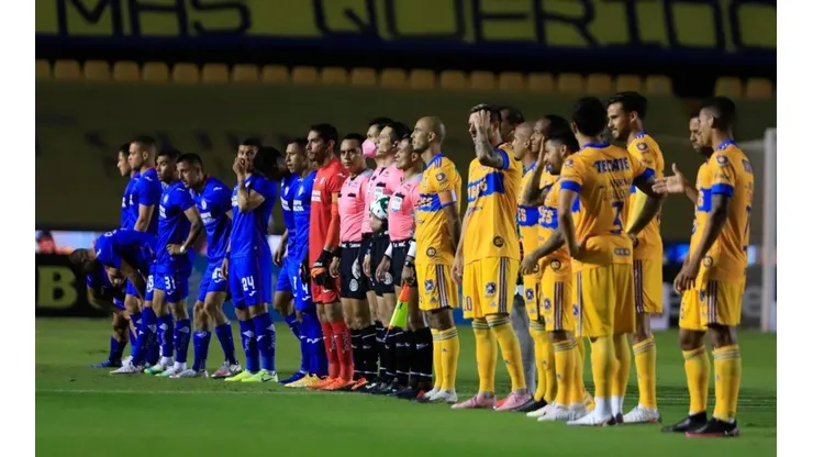Cruz Azul y Tigres en el Guardianes 2020