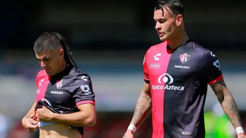 Milton Caraglio durante un partido del Guard1anes 2021