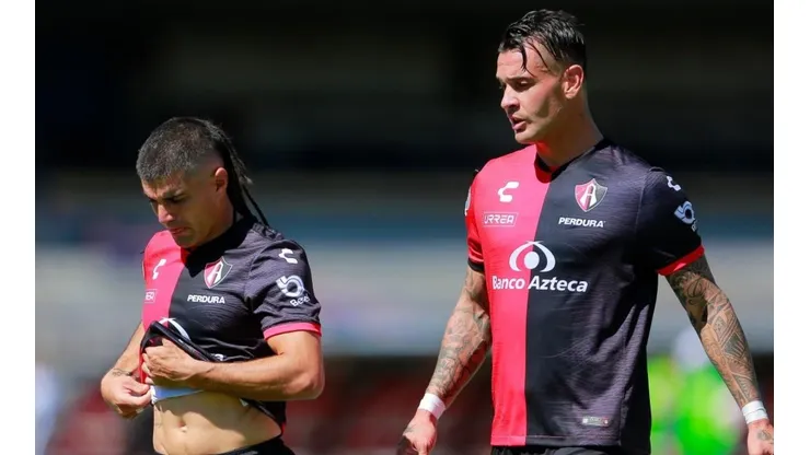 Milton Caraglio durante un partido del Guard1anes 2021