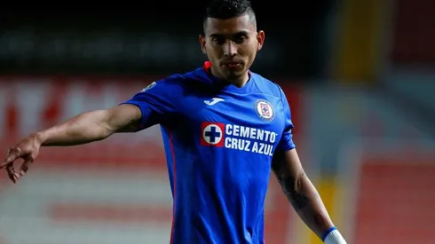 Orbelín Pineda durante un partido del Guard1anes 2021