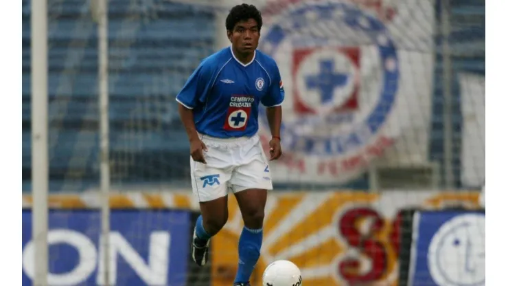 Melvin Brown en su etapa con Cruz Azul