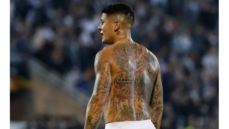 Marcos Rojo con el Manchester United