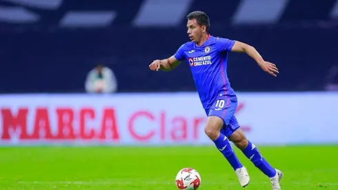 Álex Castro en uno de sus últimos partidos con Cruz Azul